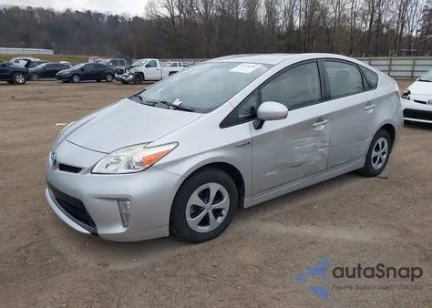 2013 Toyota Prius Two из США, поврежденный, VIN JTDKN3DUXD5698652